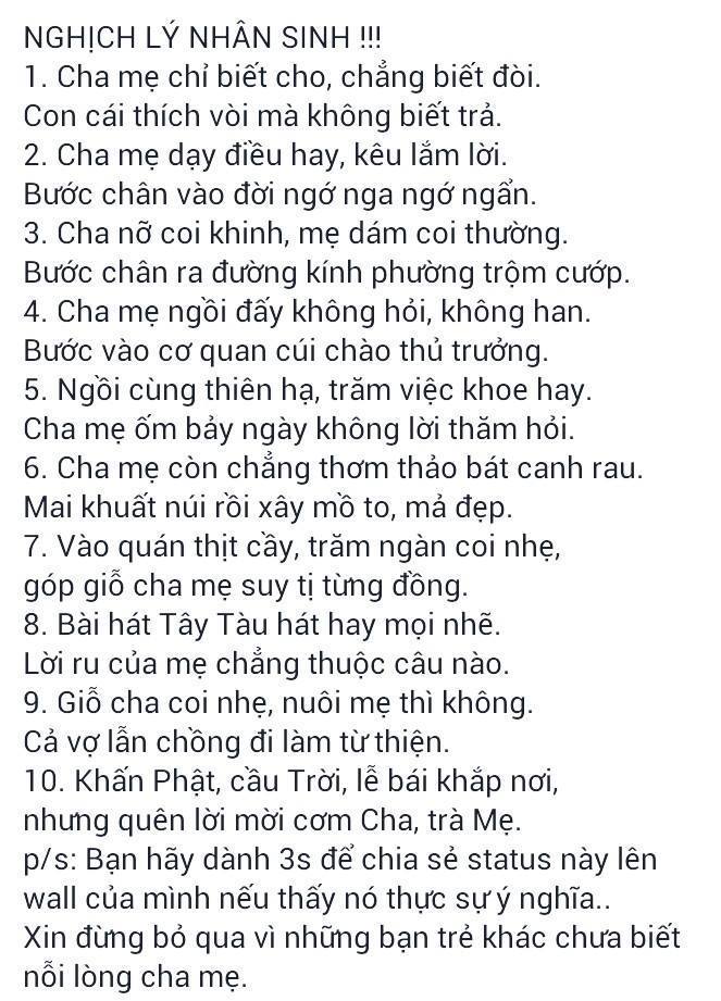 Tặng Em Sunnybaby9x học thuộc lòng nhé em có ích cho em lắm đấy...
