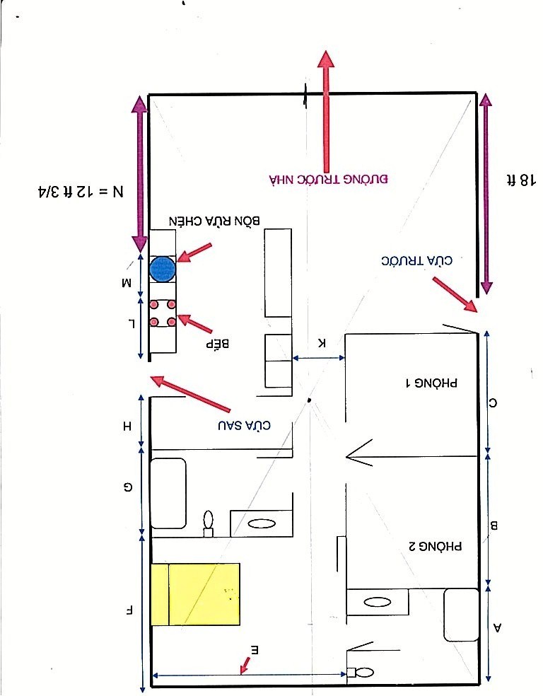 hinh vẽ can nhà mobile home