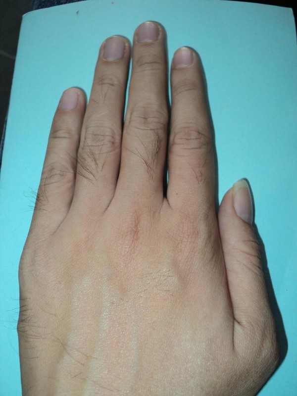 tay trái sấp