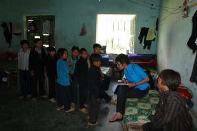nơi ở của các cháu học sinh dân tộc