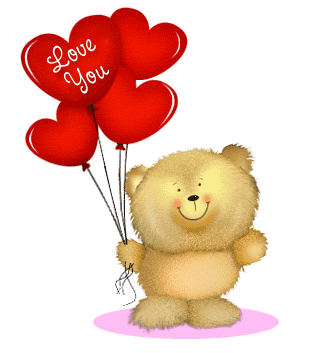 Gấu  I love You.gif
