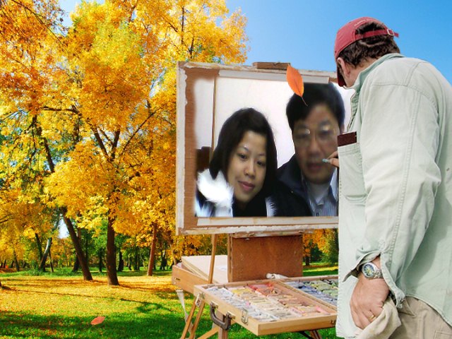 có mỗi cái này nữa chụp với papa thôi ^^
