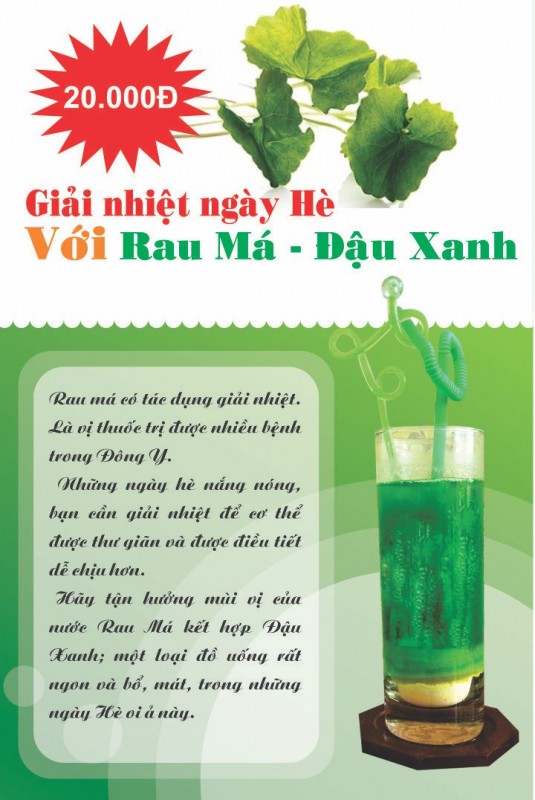 Rau má - Đậu xanh