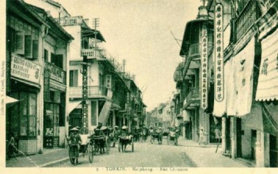 Phố Phan Bội Châu xưa (tên cũ là Rue Chinoise)